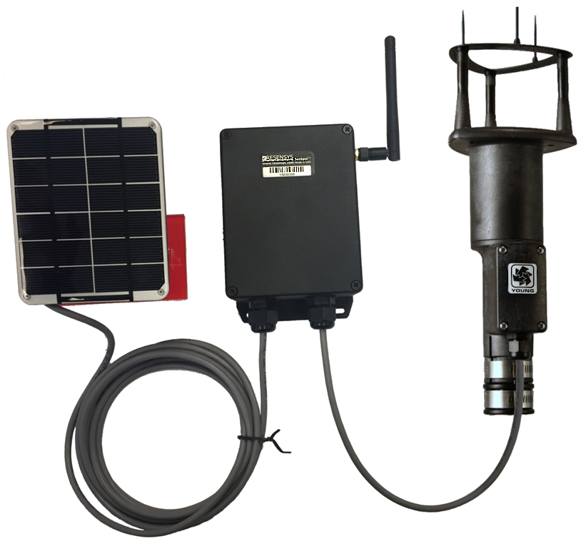 Wireless Wind Speed Sensor